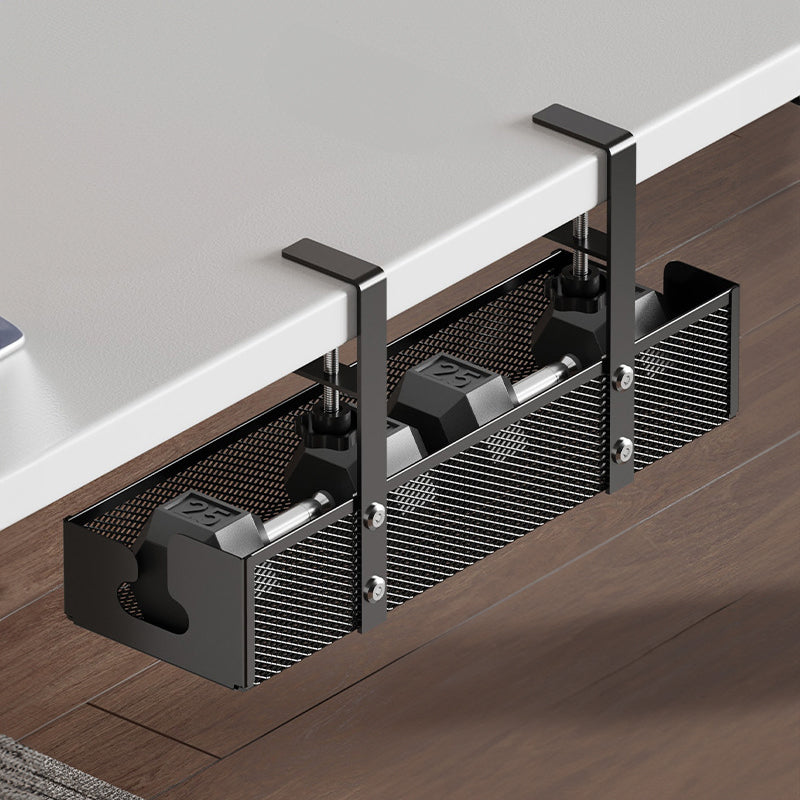 No-Drill Under-Desk Cable Management Tray