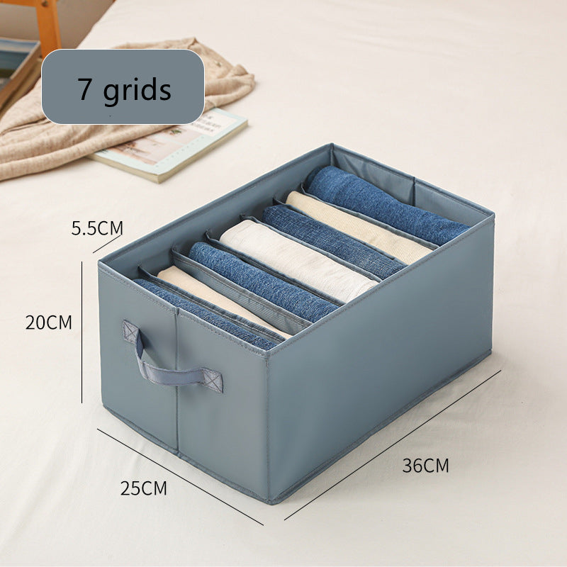 Foldable Clothes Drawer Organizer – 6, 7 or 9 Compartments
