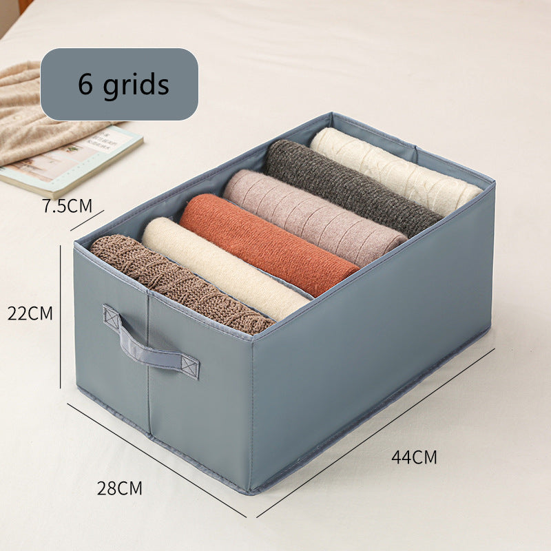 Foldable Clothes Drawer Organizer – 6, 7 or 9 Compartments