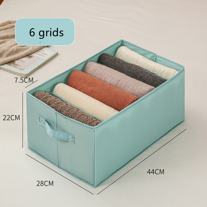 Foldable Clothes Drawer Organizer – 6, 7 or 9 Compartments