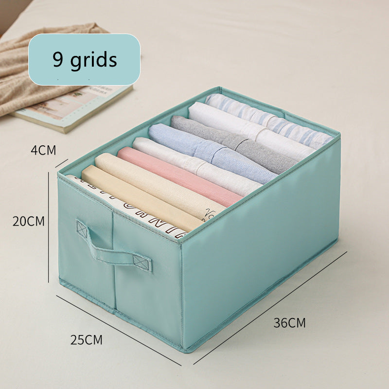 Foldable Clothes Drawer Organizer – 6, 7 or 9 Compartments