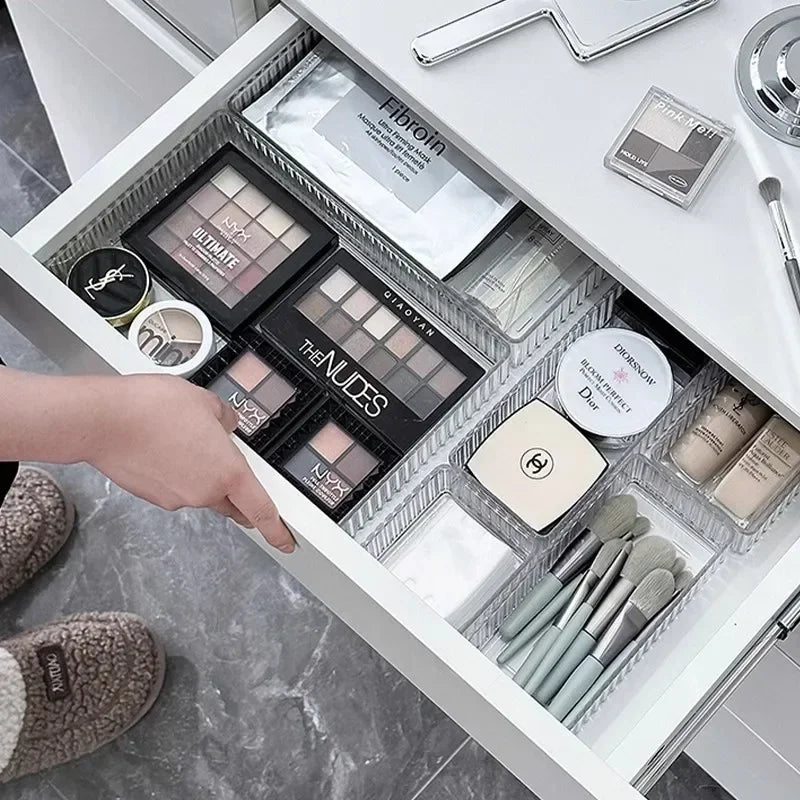 Clear Drawer Organizer Bins