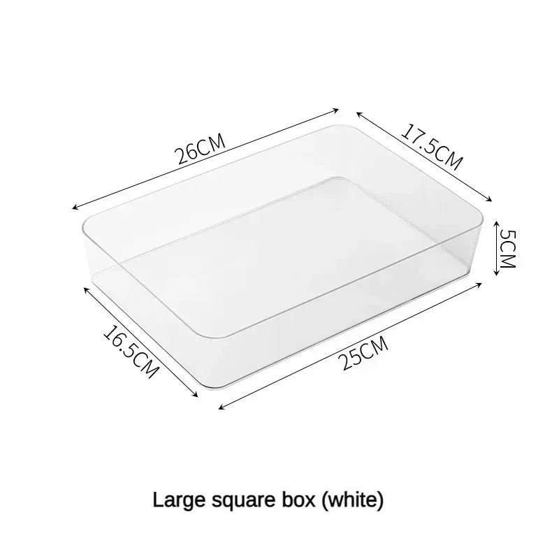 Clear Drawer Organizer Bins