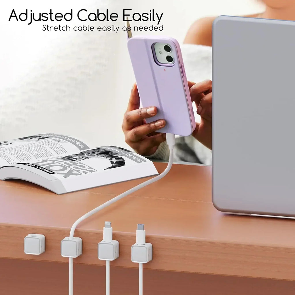 Adjustable Magnetic Cable Clips