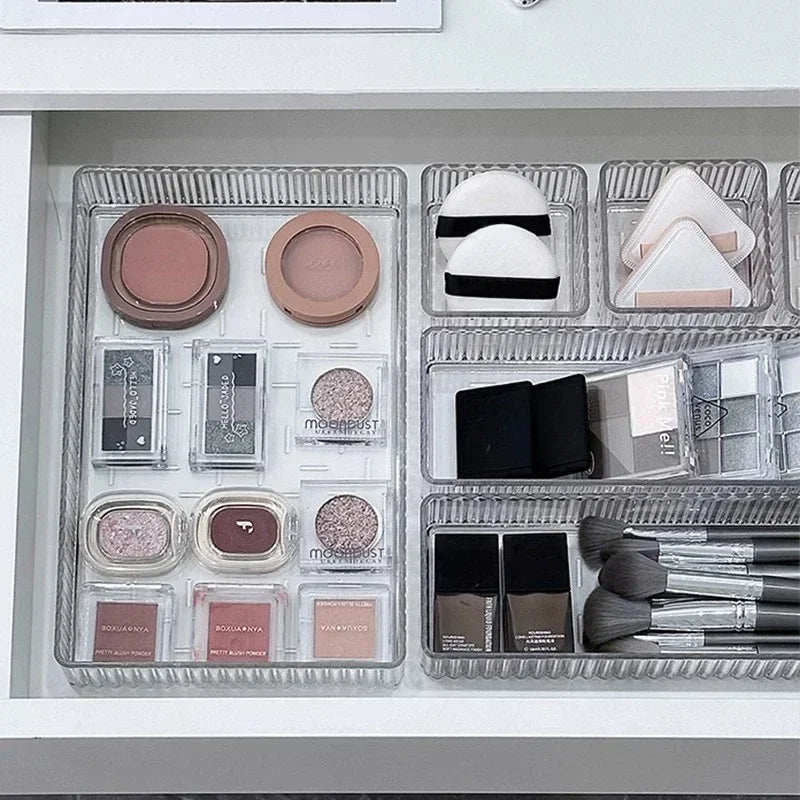 Clear Drawer Organizer Bins