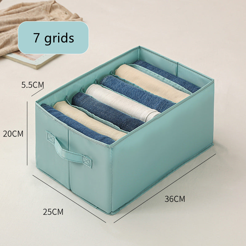 Foldable Clothes Drawer Organizer – 6, 7 or 9 Compartments