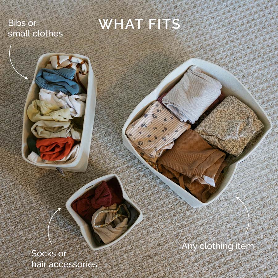 Felt Drawer Organizers – 3-Piece Set