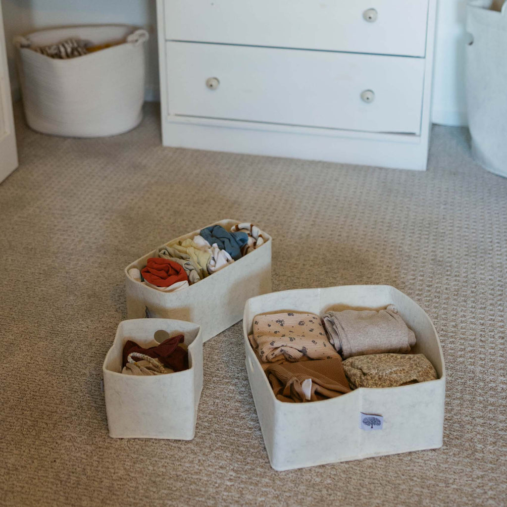 Felt Drawer Organizers – 3-Piece Set
